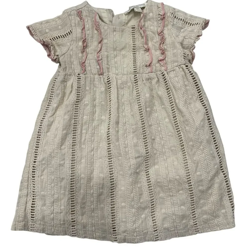 Chelsea & Violet Baby Girl 18M Vintage Style Design Cream Dress